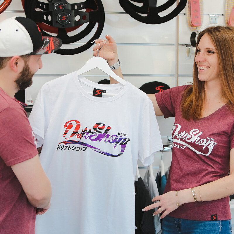 DriftShop Vintage T-Shirt - White - Women's Cut